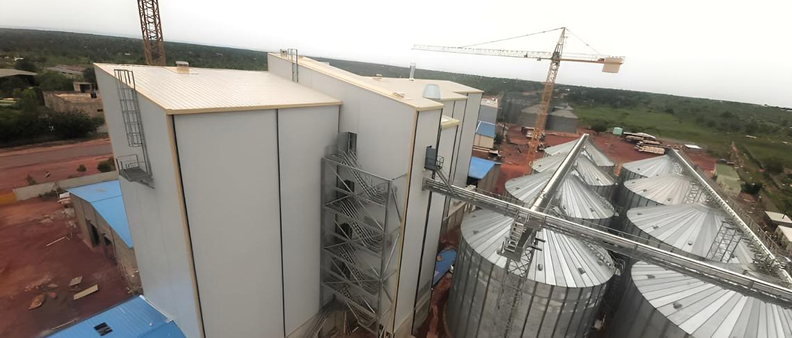 Un nouveau moulin à farine d’une capacité de 300 tonnes par jour garantit la sécurité alimentaire