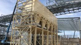 Bâtiment à silos robuste dans le cadre d’une joint-venture public-privé prestigieuse